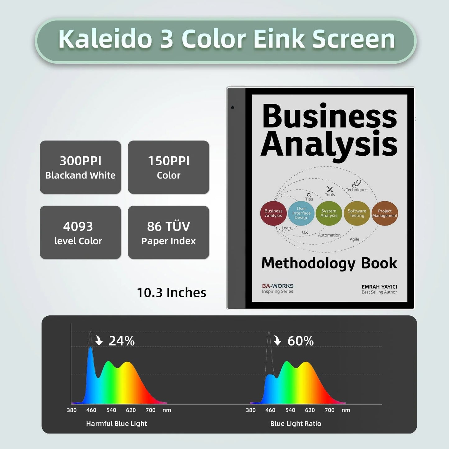 Bigme Android 13 Kaleido 3 color e ink Tablet--inkNoteX color
