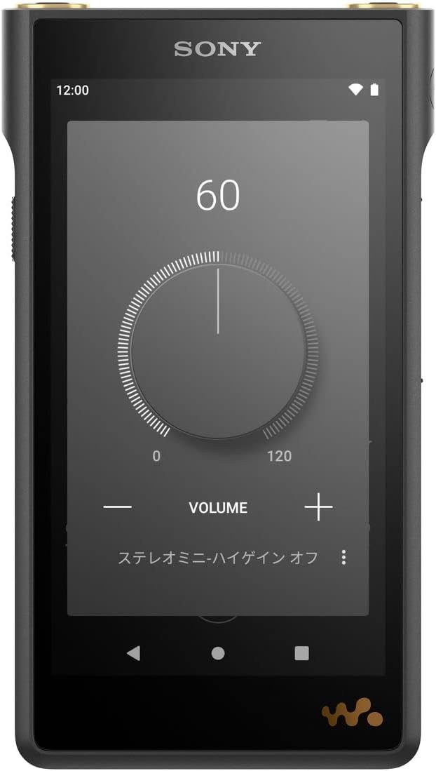 Sony Walkman 128GB WM1 Series NW-WM1AM2: Compatible/DSDDSD 11.2MHz Native Playback PCM 384kHz/32bit Playback/Equipped with DSEE Ultimate DSD Remastering Engine/Aluminum Rear Cover/Uses Sony Proprietary FTCAP3 Capacitor