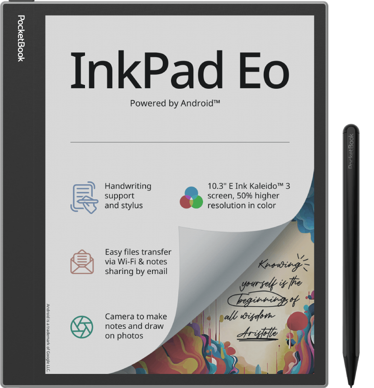 Pocketbook Eo notebook with Android 11