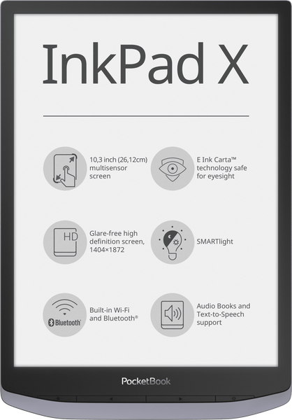 Pocketbook InkPad X 10.3 inch e-reader - 1
