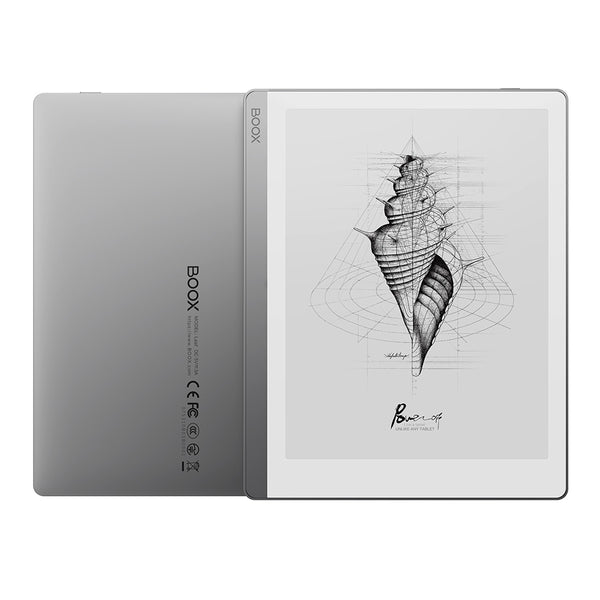 Onyx Boox Leaf e-reader with Magnetic Page Turn Case