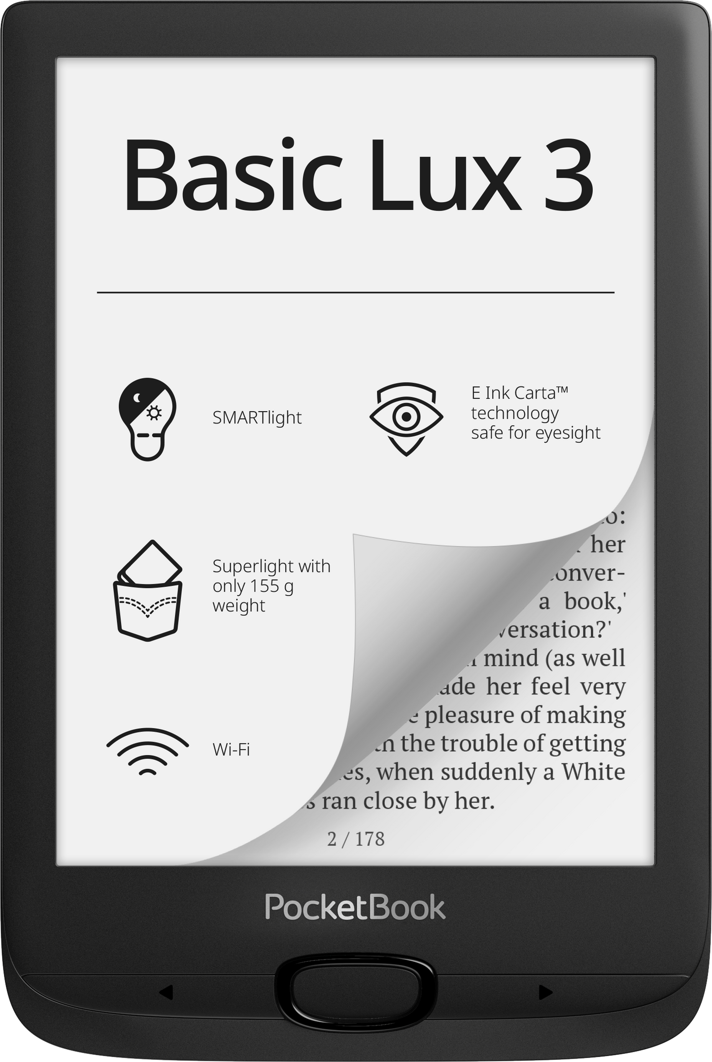 Pocketbook Basic Lux 3 E-Reader