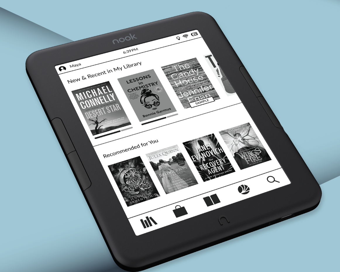 Barnes and Noble Nook Glowlight 4e - Entry Level e-reader