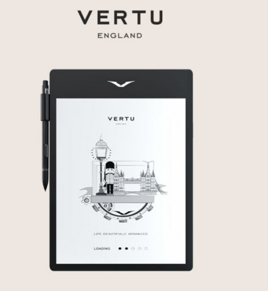 Vertu Vbook 10.1-inch e-note Shakespeare edition.