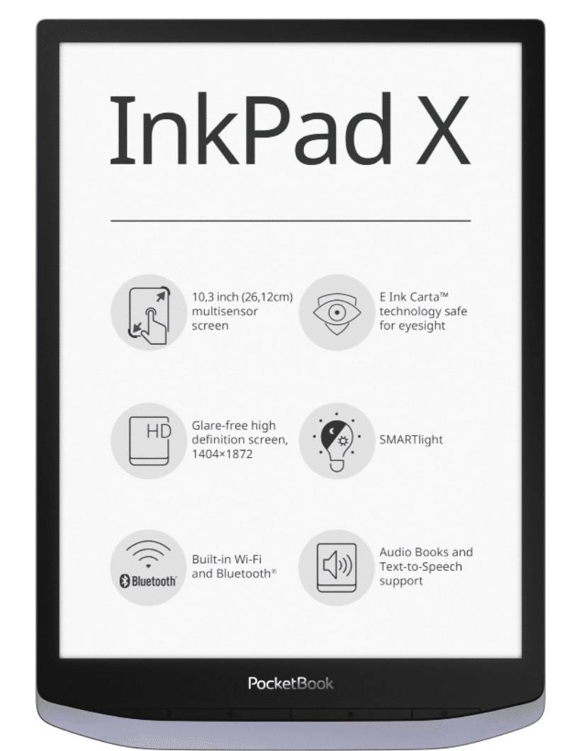 Pocketbook InkPad X 10.3 inch e-reader - 0