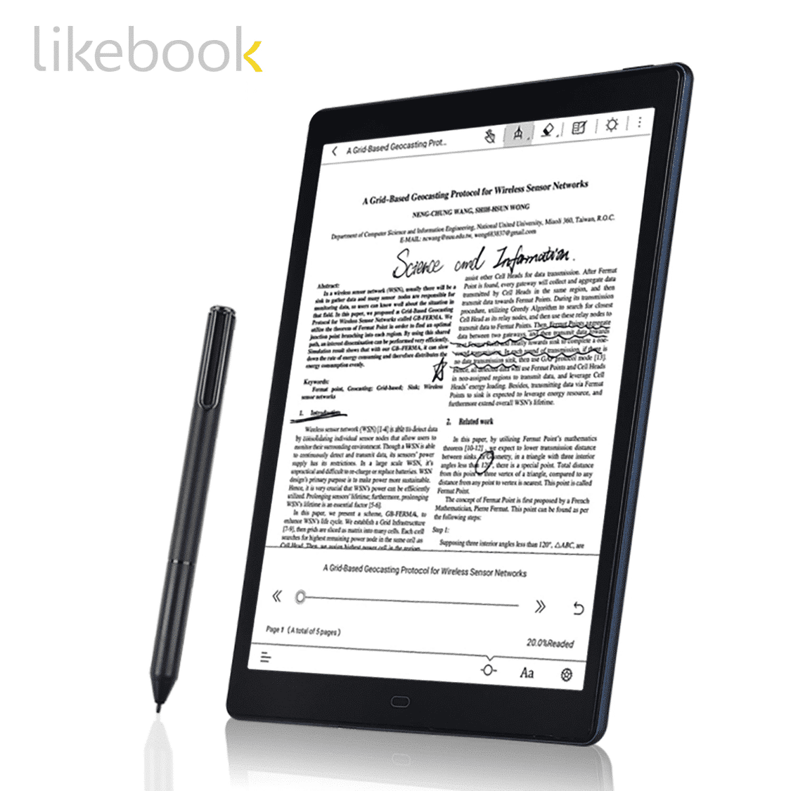 Boyue Likebook P10 - 10 inch e-reader - 5
